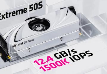 12 400 МБ/с и 1,5 млн IOPS. Представлен SSD Galax HOF Extreme 50S
