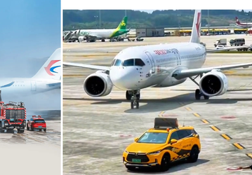 Зачем первый китайский самолёт COMAC C919 прошёл через «водяные ворота» и при чём тут машины BYD: появились новые детали об историческом событии