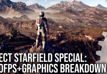 Starfield работает на Xbox Series X с внутренним разрешением менее 1300p, и это несмотря на ограничение в 30 к/с