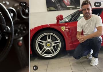 Легендарный гонщик Фернандо Алонсо продаёт свой Ferrari Enzo, потому что теперь выступает за Aston Martin