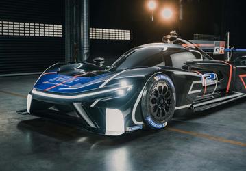 Toyota показала 5-метровый спорткар с водородным двигателем
