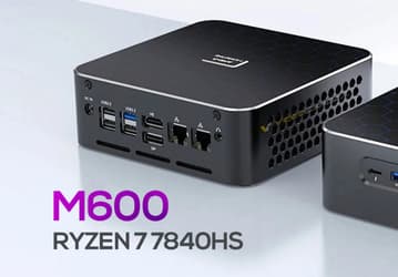 USB4, Wi-Fi 6E, пара RJ45 (2.5G) и игровой iGPU в литровом корпусе. Мини-ПК Morefine M600 на основе Ryzen 7 7840HS поступил в продажу 