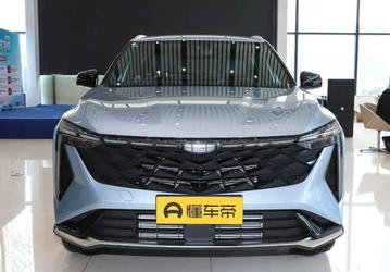 Новый Geely Atlas получил сотни светодиодов на корпусе и автопилот