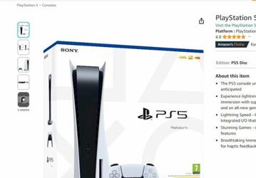 Новая версия PlayStation 5 на подходе: Amazon переименовал оригинальную приставку в PlayStation 5 Standard Console