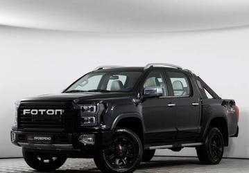 Официальный дилер привёз в Россию пикап Foton Tunland 2023 по цене Toyota Tundra. Тюнинг, двухцветный салон, 238 л.с. и 6-ступенчатый «автомат» ZF