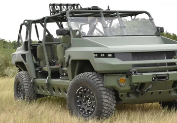 Электрический Hummer для военных получил дизельный генератор и огромную батарею