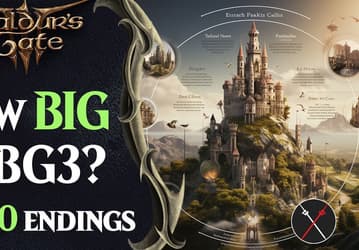 Игра более чем с 17 000 вариантов концовки. Baldur’s Gate 3 будет одной из самых масштабных CRPG в истории