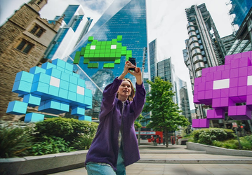 Культовые Space Invaders в реальном мире: выходи на улицу и защищай Землю