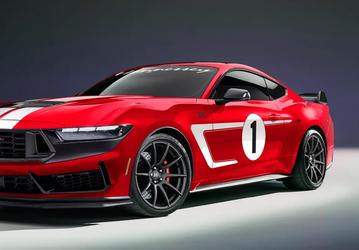 Представлена «тёмная лошадка» Ford. Ford Mustang Dark Horse H850 2024 получил мотор мощностью 850 л.с.