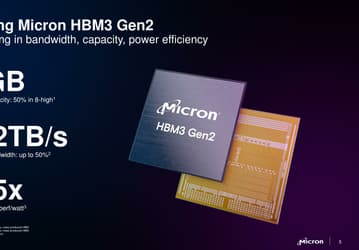 Вот бы видеокартам такую память. Micron представила самую быструю в отрасли HBM3 Gen2 объёмом до 24 ГБ на стек