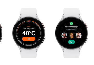 Умные часы Samsung Galaxy Watch смогут измерить температуру у всего: от борща до воды в бассейне. Приложение уже доступно