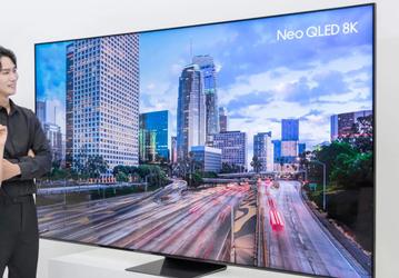 98 дюймов, 8К, 144 Гц, 120 Вт звука, 4 порта HDMI 2.1. Samsung представила свой самый крутой телевизор с панелью Mini LED — QNC990