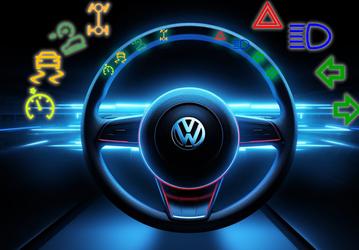 Volkswagen заново изобретает колесо — рулевое. Компания собирается отказаться от подрулевых переключателей