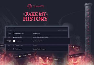 Могла бы гордиться даже ваша бабушка: в Opera GX появилась фейковая история посещений