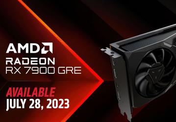 Представлена Radeon RX 7900 GRE, она заменит Radeon RX 6800 XT. 16 ГБ памяти и производительность выше, чем у GeForce RTX 4070, за 650 долларов