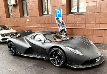 Так выглядит новейший российский спорткар Rossa. Живые фото прототипа