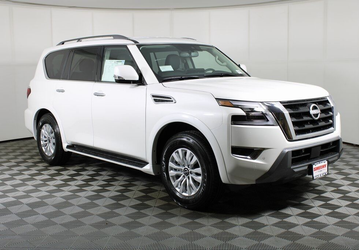 «Он похож на Range-Rover», — Nissan Armada нового поколения с 424-сильным V6 с двумя турбинами показали дилерам перед анонсом