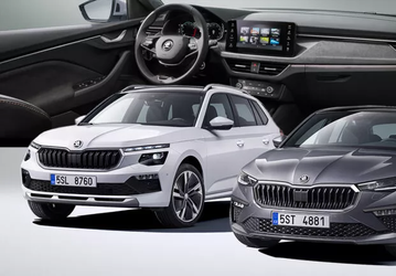 Представлены новые Skoda Scala и Skoda Kamiq 2024