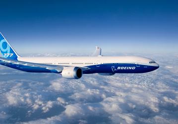 Boeing «растянул» пассажирскую версию самолёта Boeing 777-8. Авиалайнер теперь вмещает 395 человек и способен пролететь 16,19 тыс. км