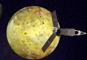 Телескопы «Джеймс Уэбб» и «Хаббл» помогут зонду NASA Juno изучать спутник Юпитера Ио