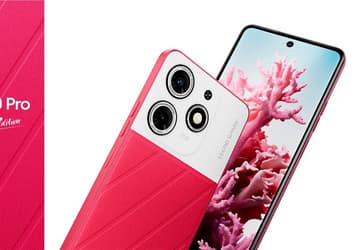 Первый в мире смартфон, покрытый светящейся экокожей. Представлен Tecno Spark 10 Pro Magic Magenta Edition