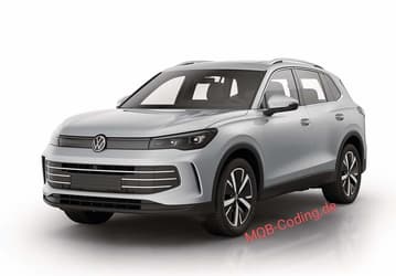 Volkswagen Tiguan 2024 полностью рассекречен. Он выполнен в стилистике электромобилей Volkswagen ID