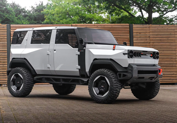 Лучший в классе. Представлен брутальный внедорожник Mahindra Thar.e с клиренсом 300 мм