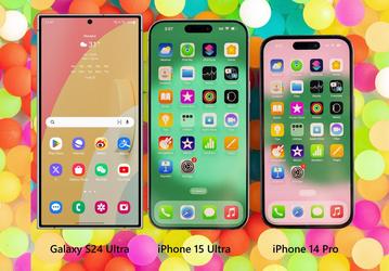 Samsung Galaxy S24 Ultra сравнили с iPhone 15 Ultra и iPhone 14 Pro