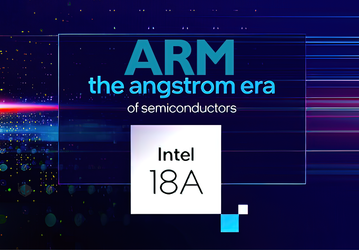 Arm будет выпускать собственные чипы, причём, видимо, по техпроцессу Intel 18A