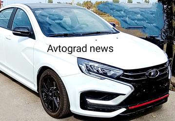 Это — Lada Vesta Sport Line, за которую попросят 2,2 млн рублей. Живые фото и все подробности