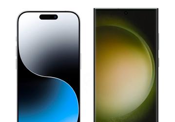 iPhone 15 Pro Max с новыми обоями сравнили с Samsung Galaxy S23 Ultra на новом изображении