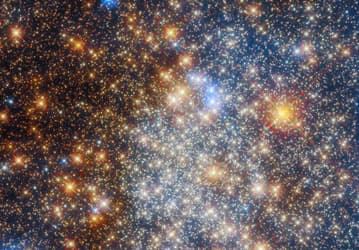 Hubble обнаружил редкую популяцию звёзд в скоплении Terzan 12, которые обладают особыми свойствами и внешним видом