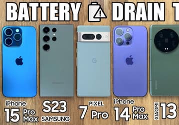 Автономность iPhone 15 Pro Max лучше, чем у основных конкурентов на Android, но не особо значительно