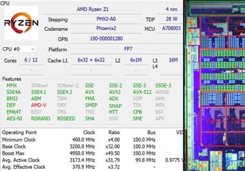 Это первый мобильный процессор AMD с разными ядрами. Появился обзор Ryzen Z1