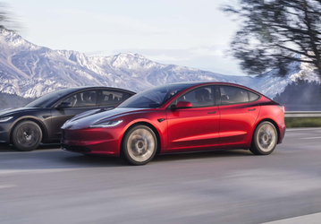 Кнопки переключения передач в новой Tesla Model 3 перенесли на... потолок