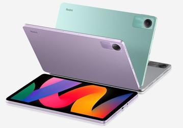 Сверхлёгкий и ультратонкий «эталон для планшетов за 1000 юаней» RedmiPad SE показали во всех цветах