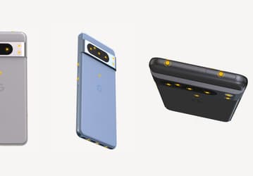Это Pixel 8 Pro. Google на время добавила смартфон на свой сайт