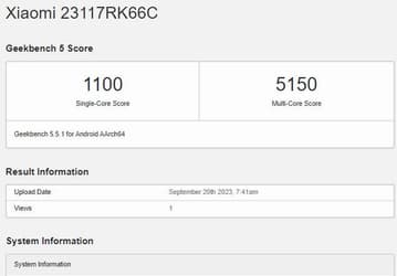 Redmi K70 Pro может стать одним из первых смартфонов на Snapdragon 8 Gen 3. Тест в Geekbench показал, что у него 16 ГБ ОЗУ и Android 14