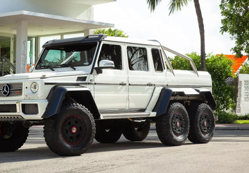 Редкий Mercedes-Benz AMG G63 6 х 6 собирается установить новый ценовой рекорд