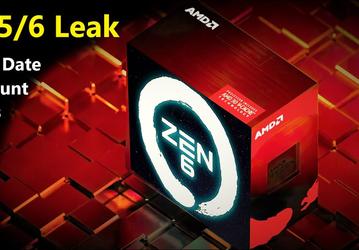 Процессоры Ryzen 8000 и Ryzen 9000 предложат больше ядер, чем предшественники. В Сеть попала дорожная карта AMD, описывающая Zen 5 и Zen 6