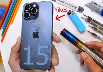 Вот вам и хвалёная прочность нового iPhone 15 Pro Max. Смартфон неожиданно провалил главный тест на прочность, хотя его стекло удивительно твёрдое