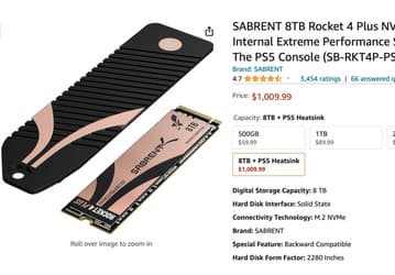 8-терабайтный SSD для PlayStation 5 оказался в 2,5 раза дороже самой приставки