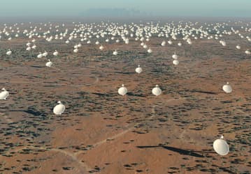 Спутники Starlink влияют на работу радиотелескопа Square Kilometer Array
