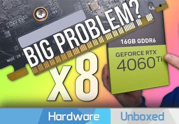 Что будет, если видеокарту GeForce RTX 4060 Ti 16GB установить в старый ПК с PCIe 3.0. Тесты показали, что урезанная шина у адаптера большой проблемой не будет