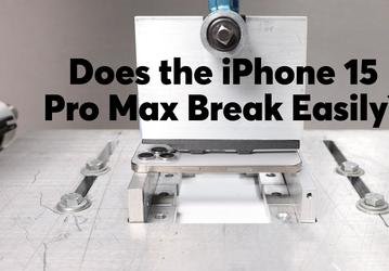 Нет, iPhone 15 Pro Max вовсе не хрупкий. Авторы Consumer Reports провели контролируемые тесты на прочность