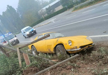 60-летний водитель разбил раритетный Ferrari за 3 млн долларов