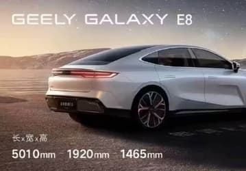 Недорогой соперник Audi, Porsche и Mercedes-Benz с метровым экраном 8К и Qualcomm Snapdragon 8295. Появились новые изображения Geely Galaxy E8