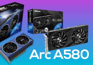 Видеокарта Intel Arc A580 выйдет на рынок спустя более чем год после анонса. В Сети появились фотографии видеокарт