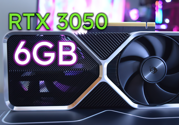 Nvidia готовит урезанную GeForce RTX 3050 с 6 ГБ памяти и 96-битной шиной