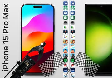 iPhone 15 Pro Max смог обойти Samsung Galaxy S23 Ultra, но незначительно. Смартфоны сравнили по скорости работы